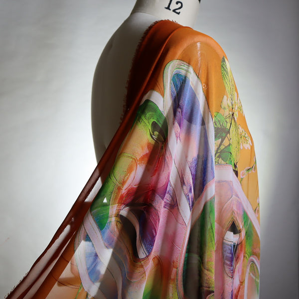 Dreamscape Venus - Poly Chiffon - Panel Print *Remnant 4 Panels Was $55.80 Now $22.30